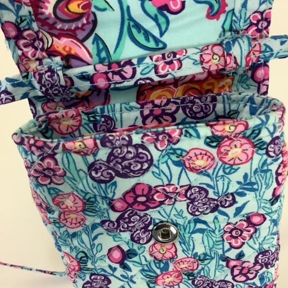 Vera Bradley Mickey Print Phone Case Adjustable Strap - Picture 3 of 6